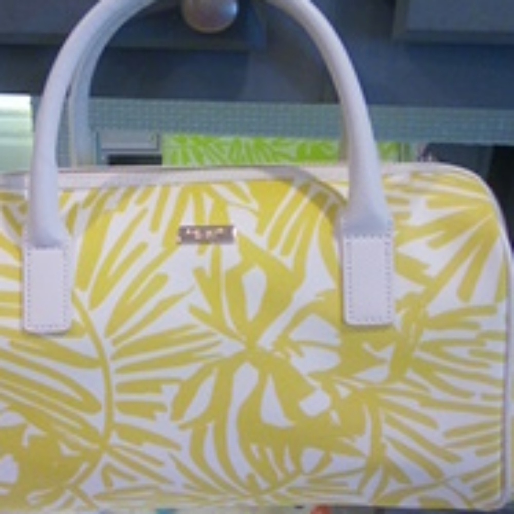 New kate spade tropical limeade bag purse